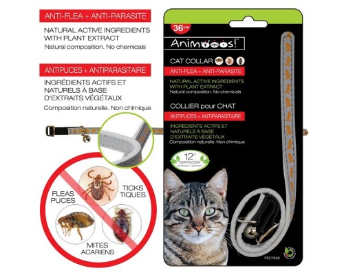 Collier pour chat antiparasitaire